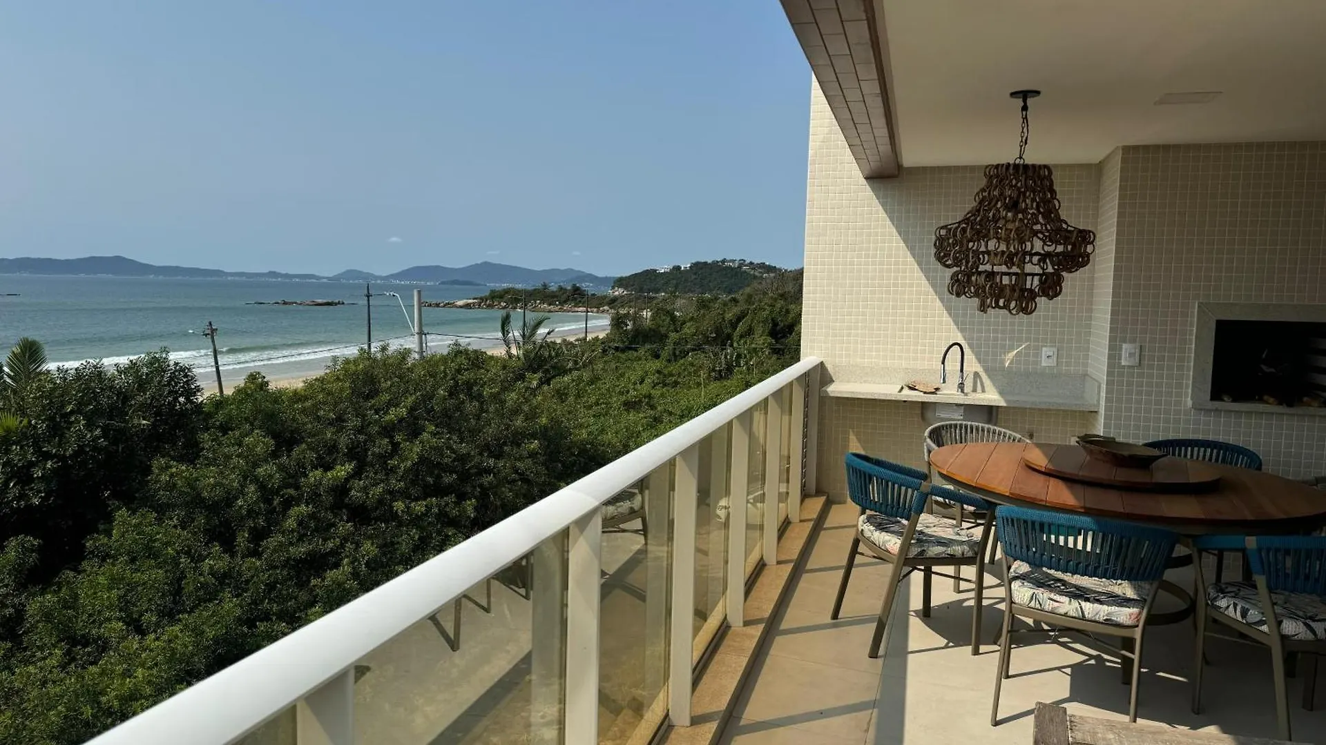 Cod 31 - Apartamento Frente Mar Na Praia Das Caravelas Governador Celso Ramos Apartmán